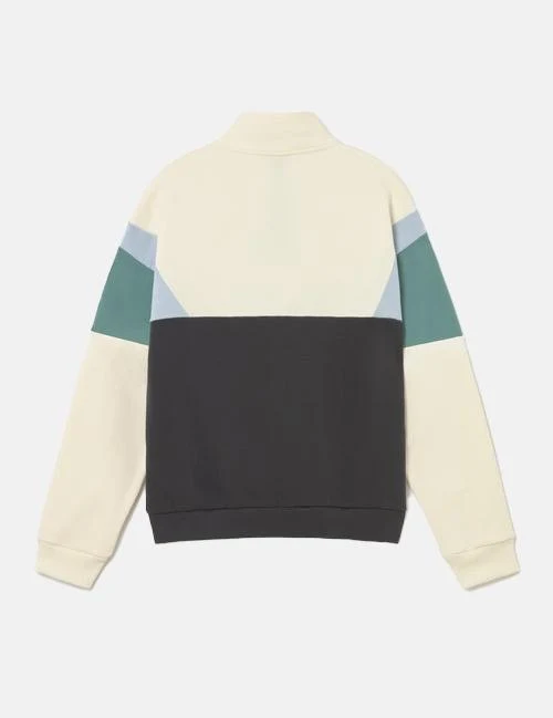 Sudadera Crew KAOTIKO ARTHUR - Ivory/Black/Niagara - Imagen 7