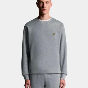 Sudadera Lyle&Scott CREW - Mid Grey Marl