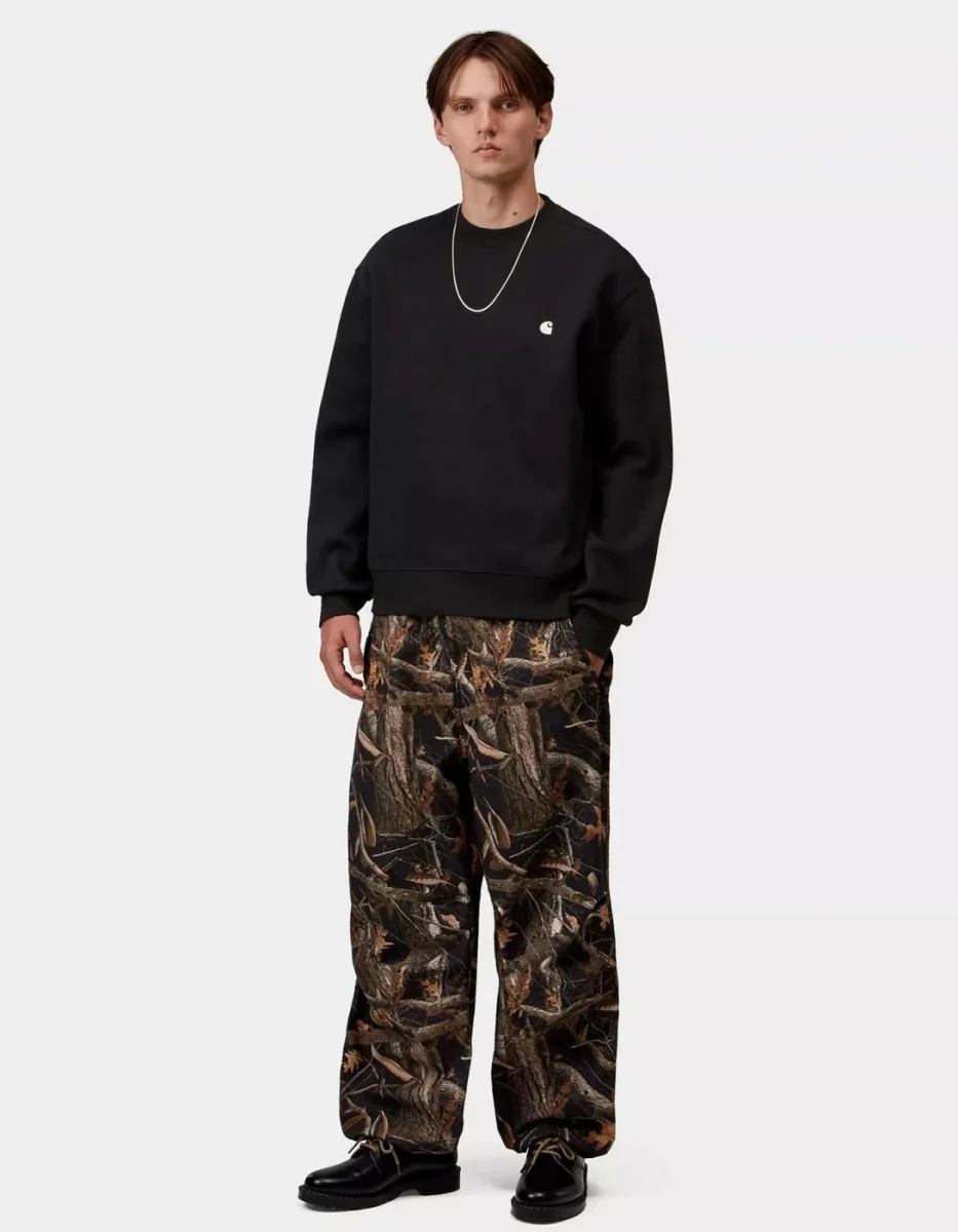 Sudadera Crew MACK SWEAT - Black / Wax - Imagen 4