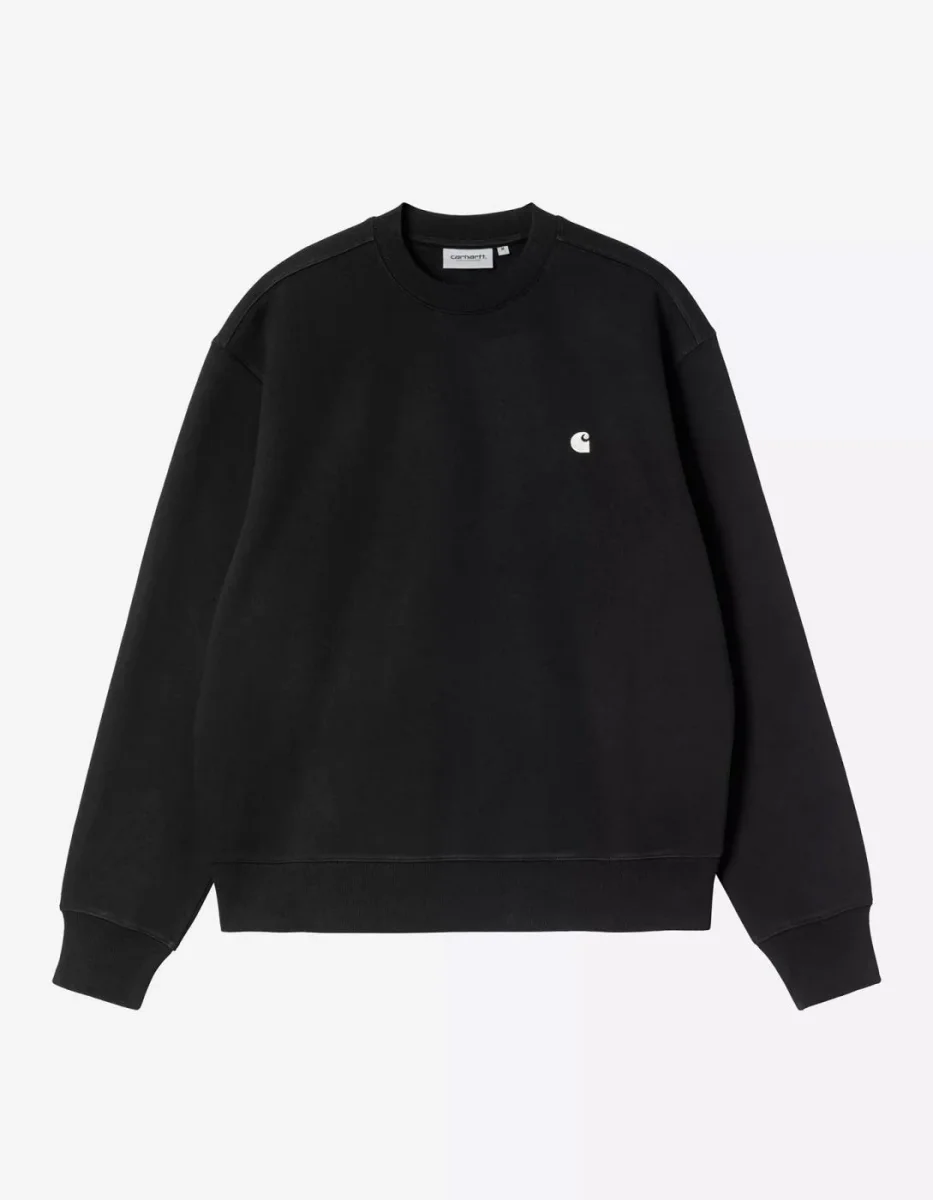Sudadera Crew MACK SWEAT - Black / Wax - Imagen 5