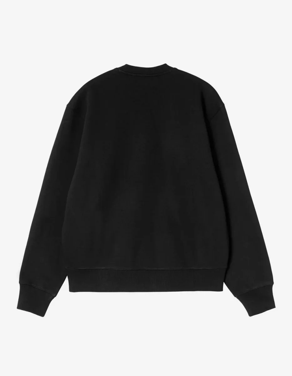 Sudadera Crew MACK SWEAT - Black / Wax - Imagen 6
