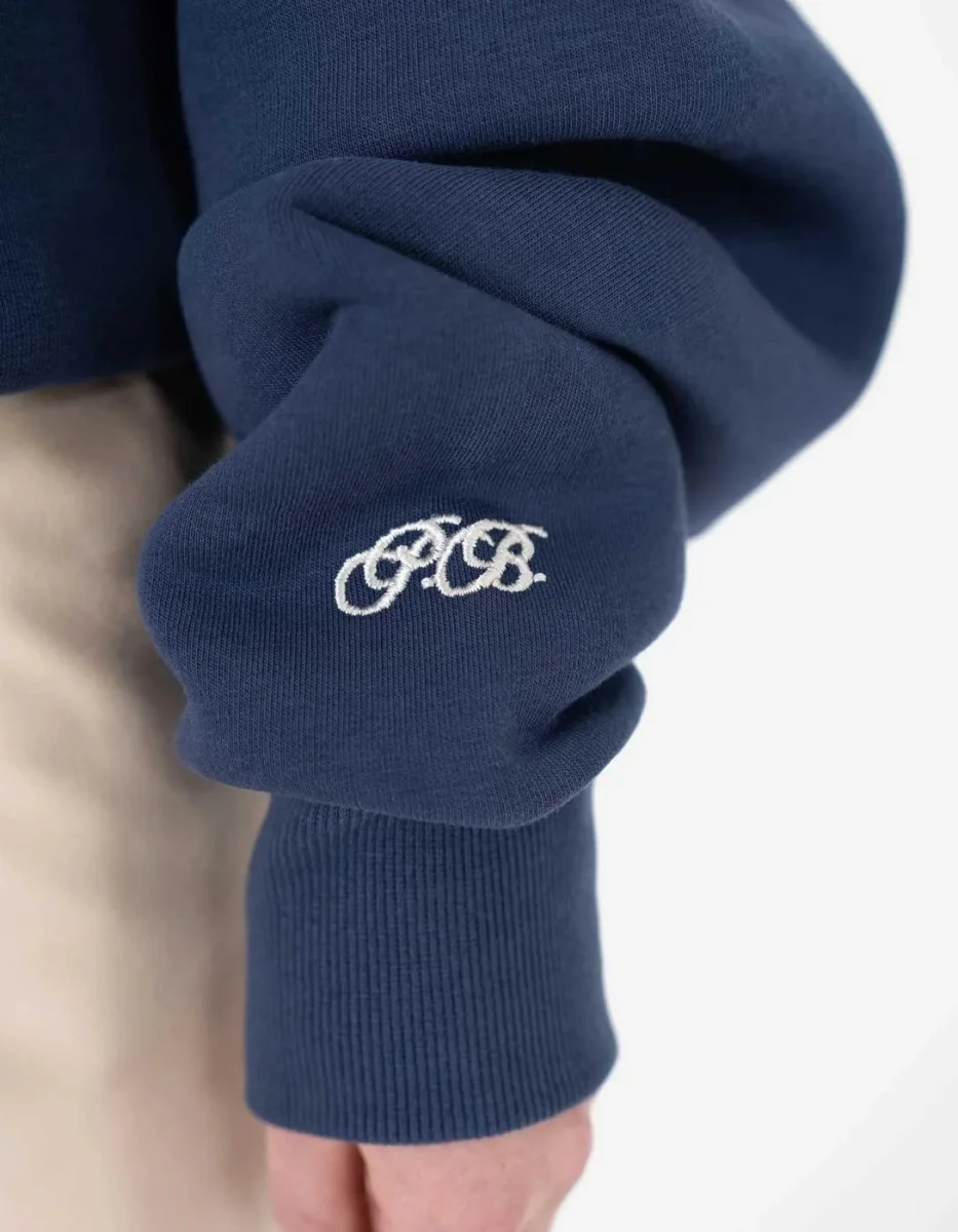 Sudadera Crew PROHIBITED BERLIN - Blue - Imagen 4