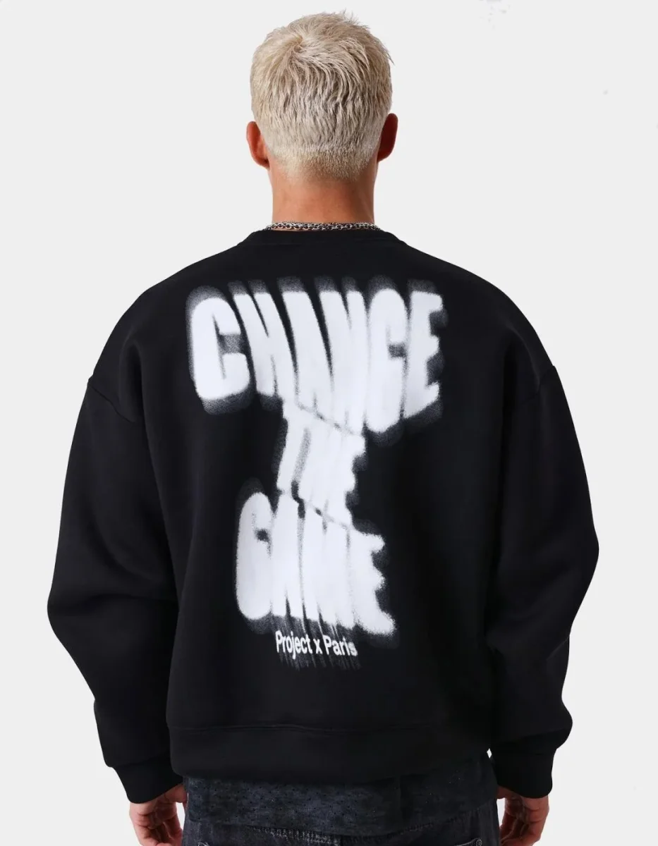 Sudadera Crew PXP 2622308 - Black - Imagen 3