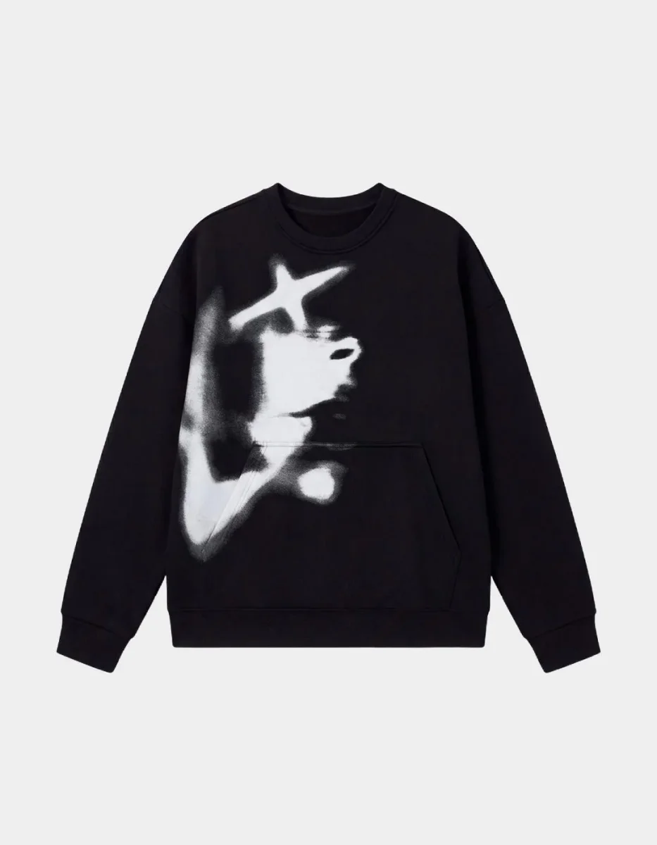 Sudadera Crew PXP 2622308 - Black - Imagen 6