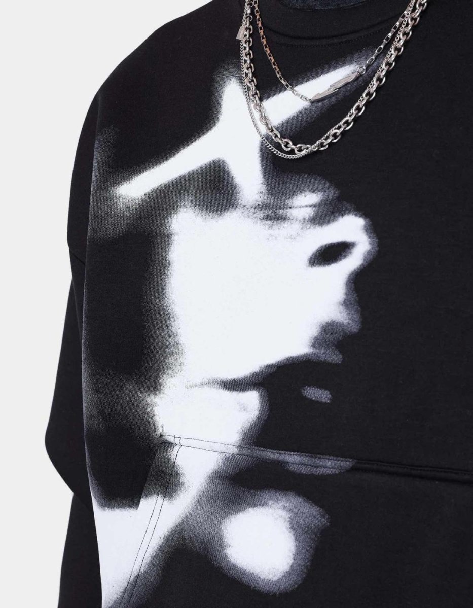 Sudadera Crew PXP 2622308 - Black - Imagen 8