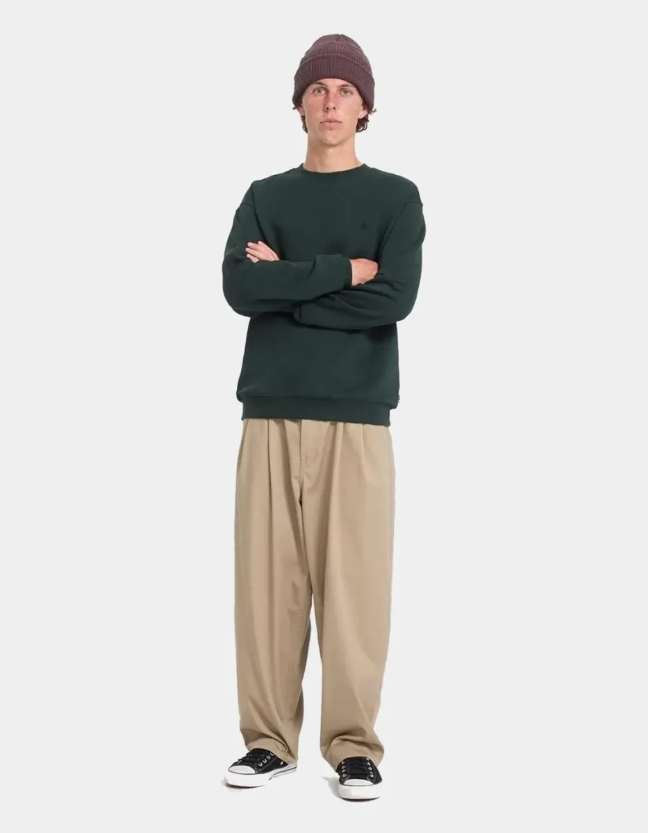 Sudadera Crew VOLCOM SINGLE STONE - Scarab - Imagen 4