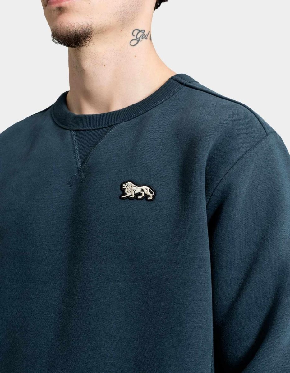 Sudadera Crew LONSDALE WOOLWICH - Orion Blue - Imagen 5