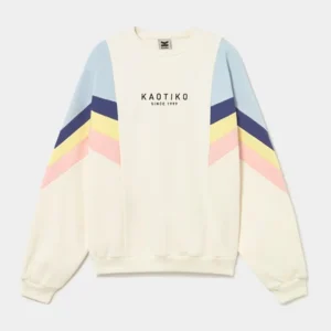 Sudadera KAOTIKO GINGER - Ivory/Blue/Navy/Rose/Yellow