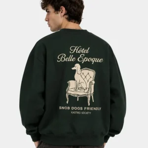 Sudadera KAOTIKO SNOB DOGS - Green