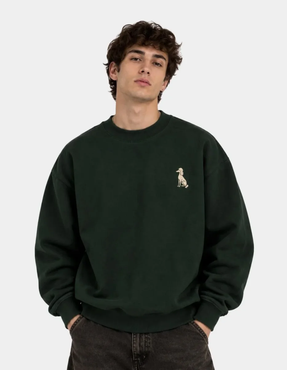 Sudadera KAOTIKO SNOB DOGS - Green - Imagen 3