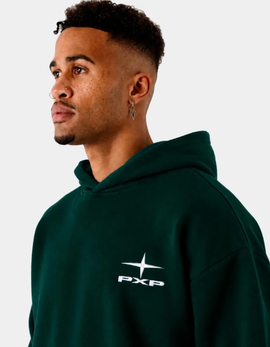 Sudadera PXP Capucha 2522506 - Verde - Imagen 4
