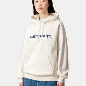 Sudadera CARHARTT WIP W' HOODED CARHARTT- Wax / Wolfsbane