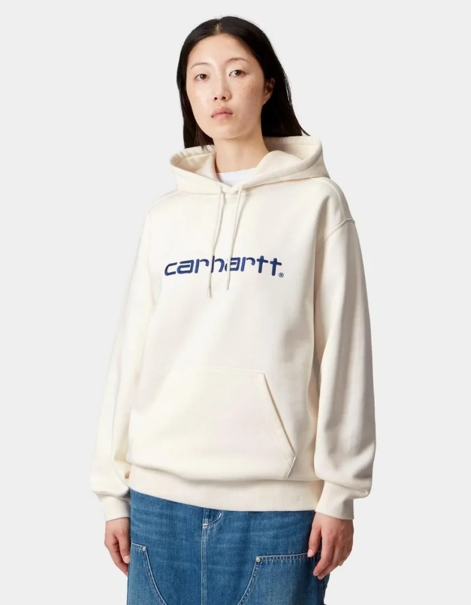 Sudadera CARHARTT WIP W' HOODED CARHARTT- Wax / Wolfsbane