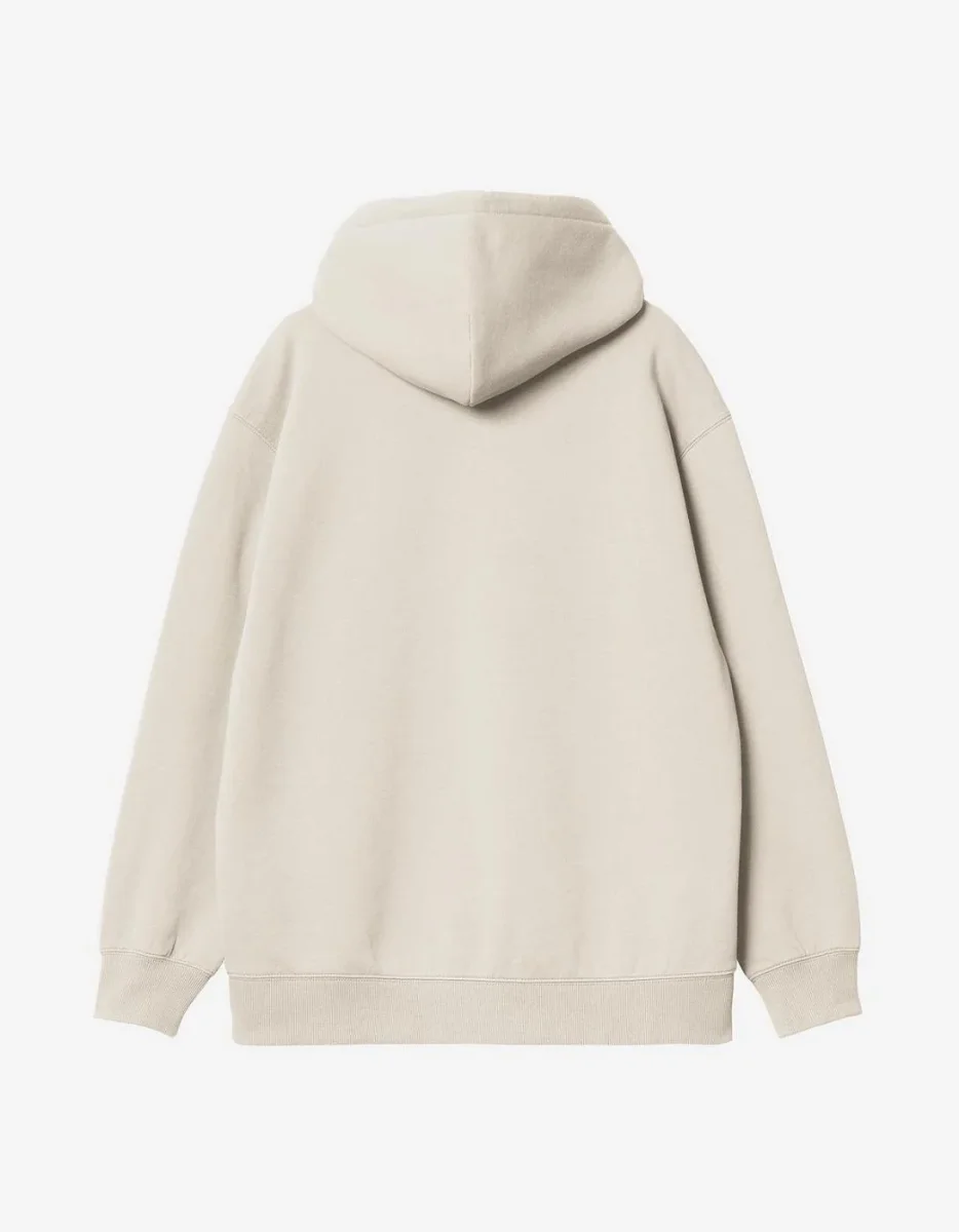 Sudadera CARHARTT WIP W' HOODED CARHARTT- Wax / Wolfsbane - Imagen 6
