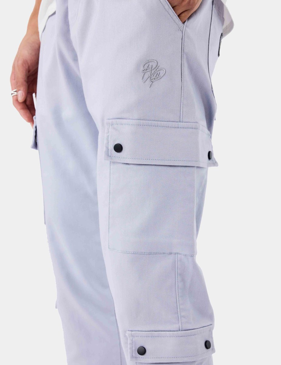 Pantalón PXP T239020 CARGO - Azul Lavanda - Imagen 5