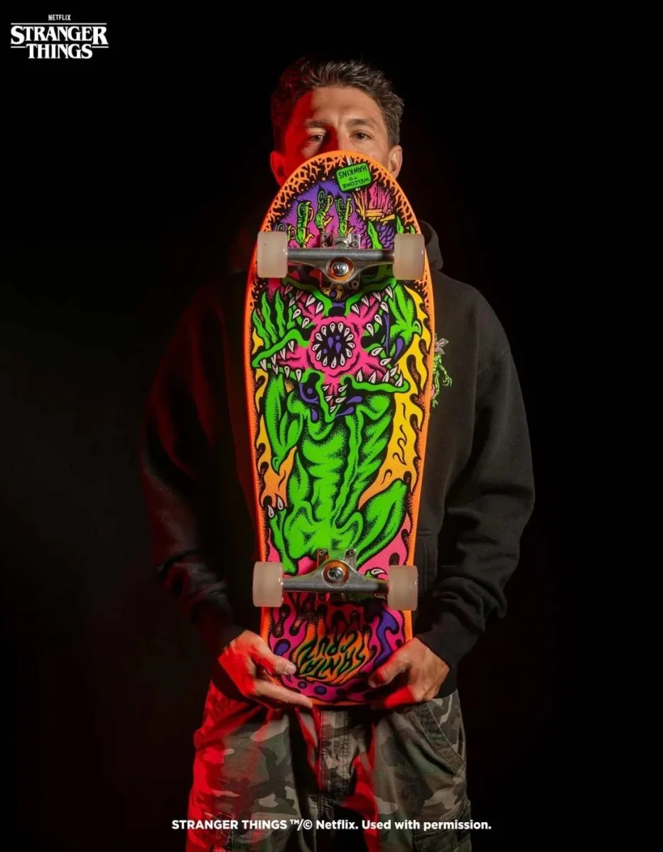Tabla Skate SANTA CRUZ X STRANGER THINGS SALBA 10.3' - Imagen 5