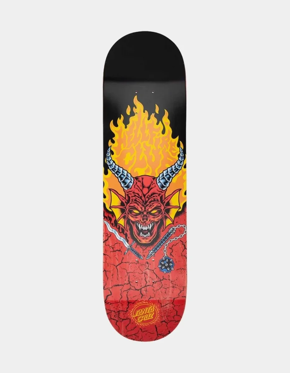 Tabla Skate SANTA CRUZ X STRANGER THINGS HELLFIRE 8. - Imagen 2