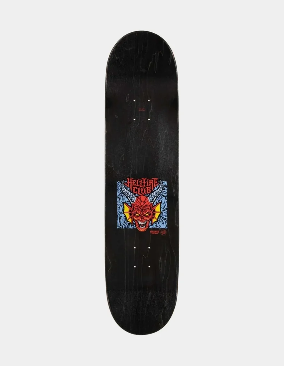 Tabla Skate SANTA CRUZ X STRANGER THINGS HELLFIRE 8. - Imagen 4