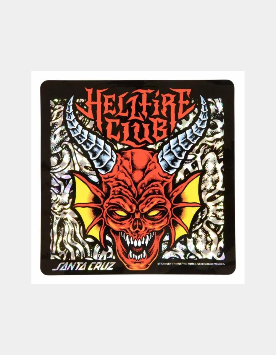 Tabla Skate SANTA CRUZ X STRANGER THINGS HELLFIRE 8. - Imagen 6