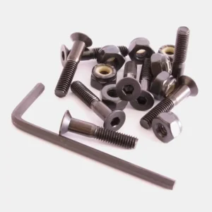 Tornillos SUSHI Allen 1' (8 unidades) - Negro