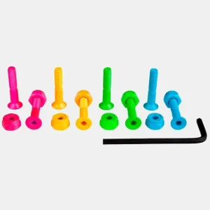 Tornillos SUSHI Allen Coloured 8 un - Pk Gr Or Bl