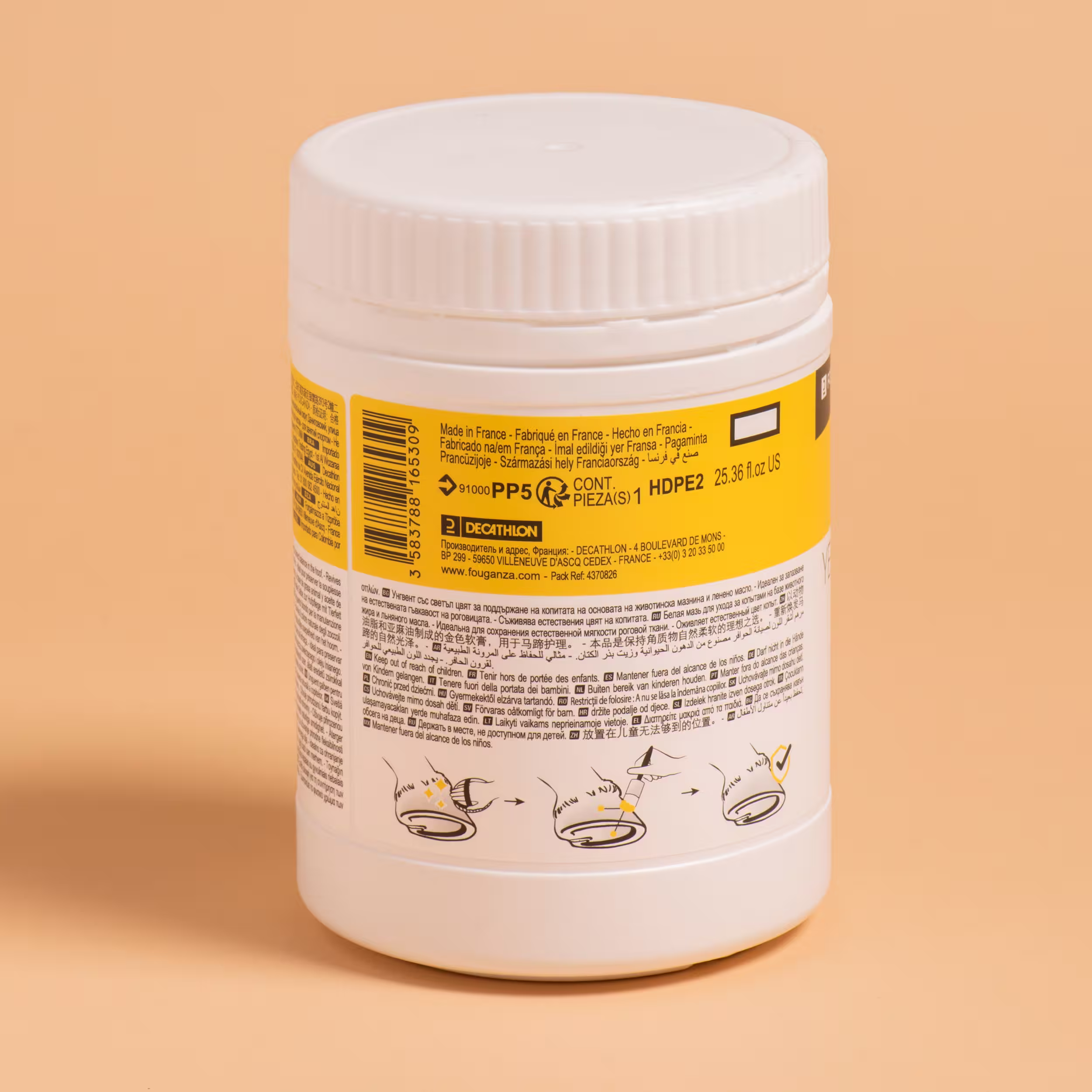 Ungüento para Cuidado de Cascos de Caballo – 750 ml - Imagen 4