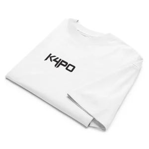 Camiseta oversize orgánica de cuello alto