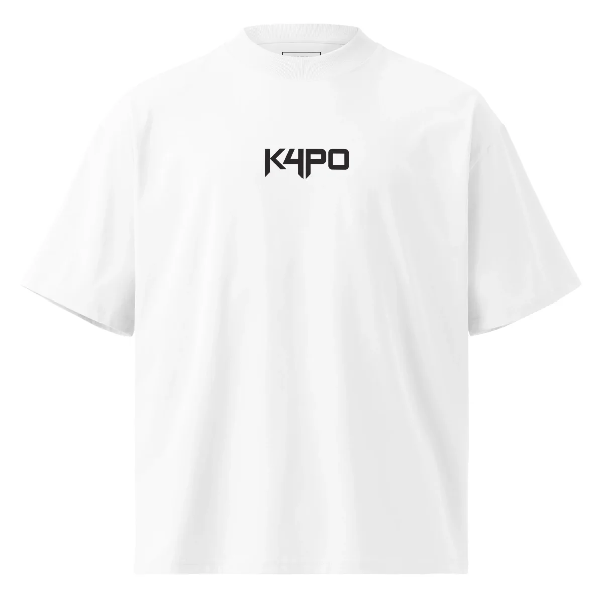 Camiseta oversize orgánica de cuello alto - Imagen 3