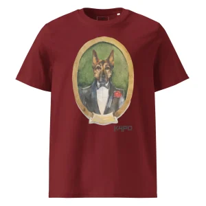 Camiseta orgánica con cuello acanalado hombre