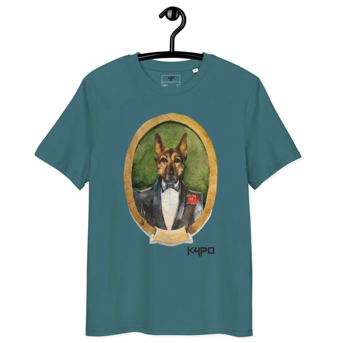 Camiseta orgánica con cuello acanalado hombre - Imagen 8