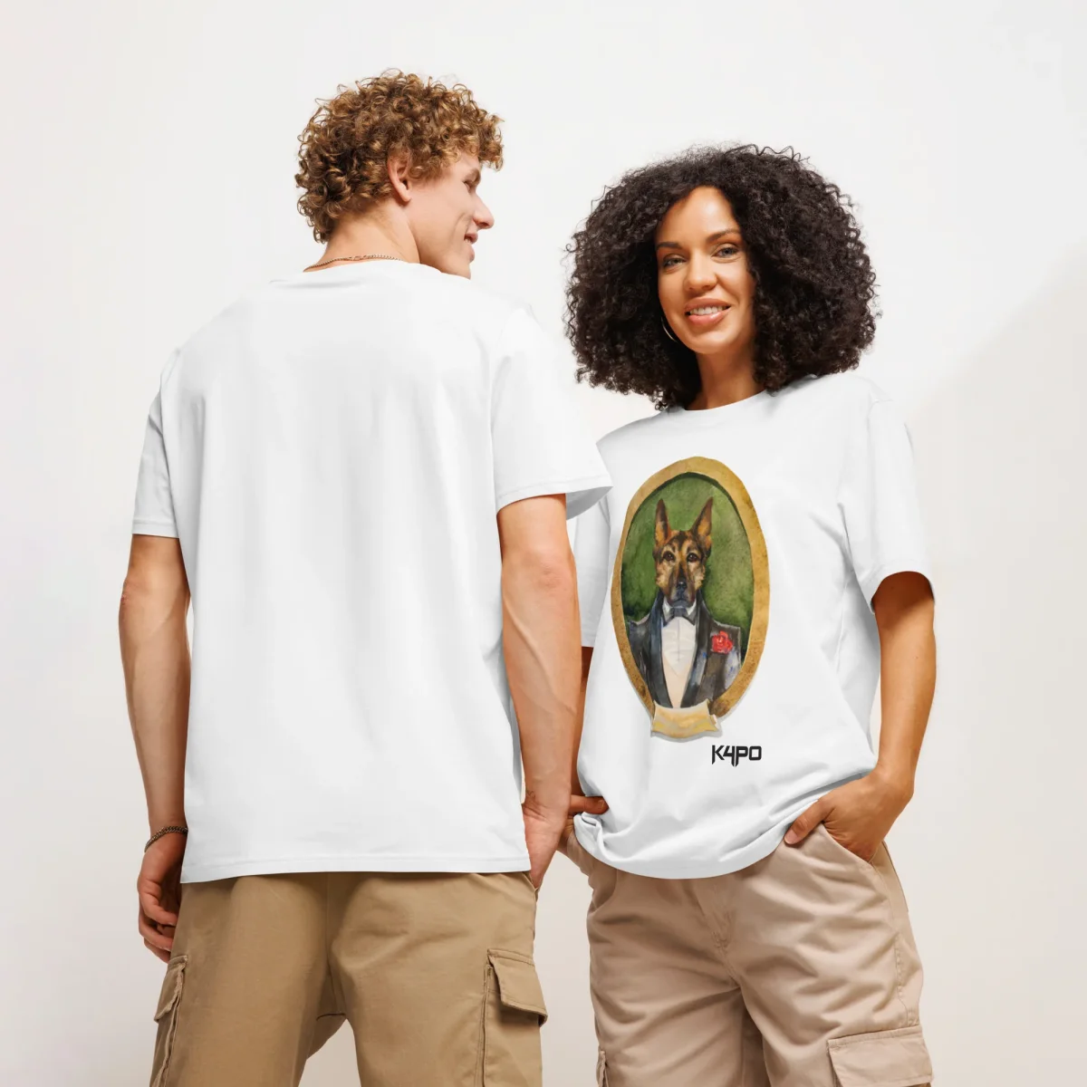 Camiseta orgánica con cuello acanalado hombre - Imagen 5
