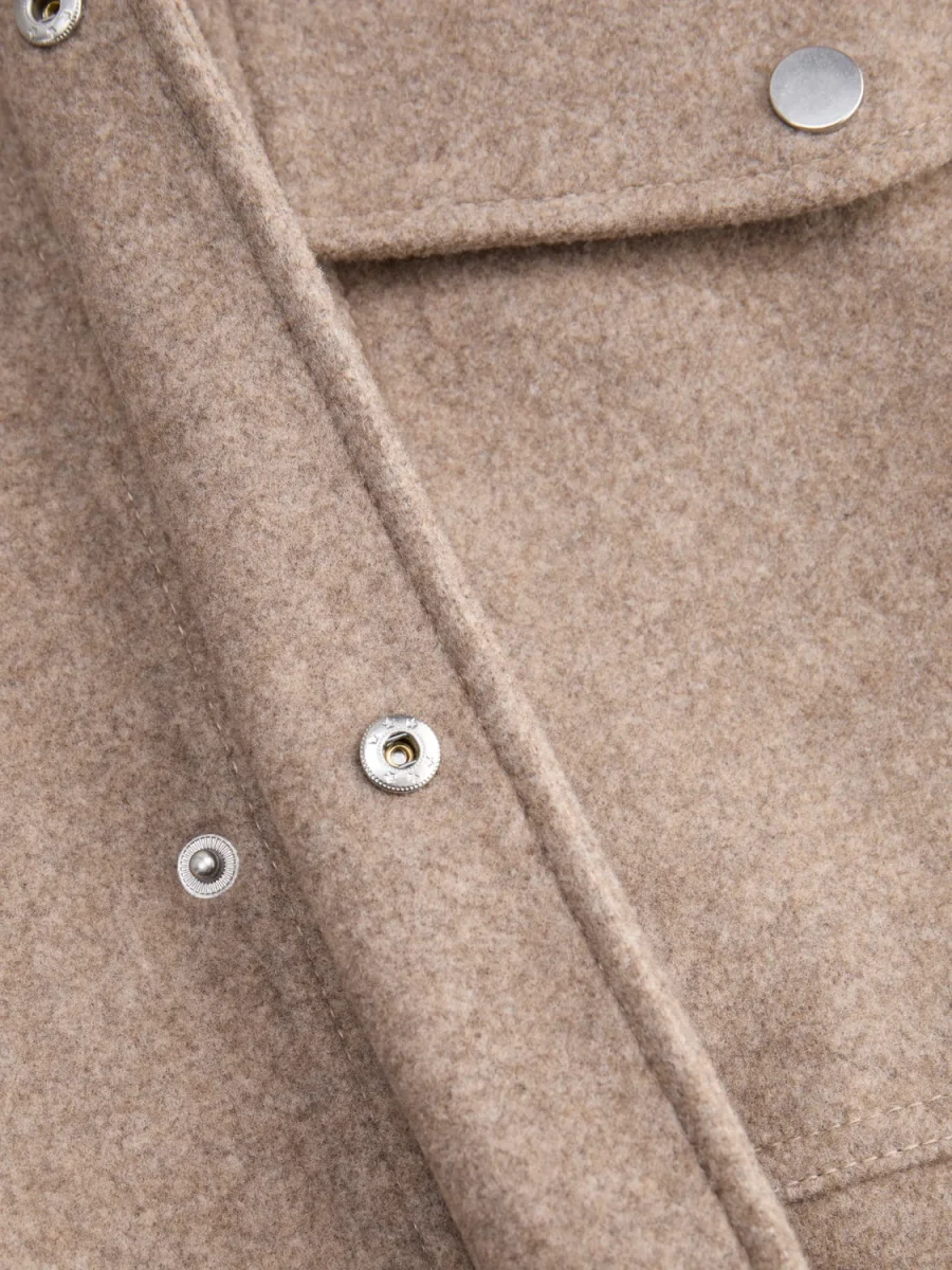 CAMPERA BOMBER SHANE - Greige - Imagen 3