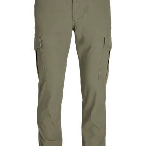 PANTALÓN CARGO SLIM TIRO MEDIO JOE - Dusty Olive