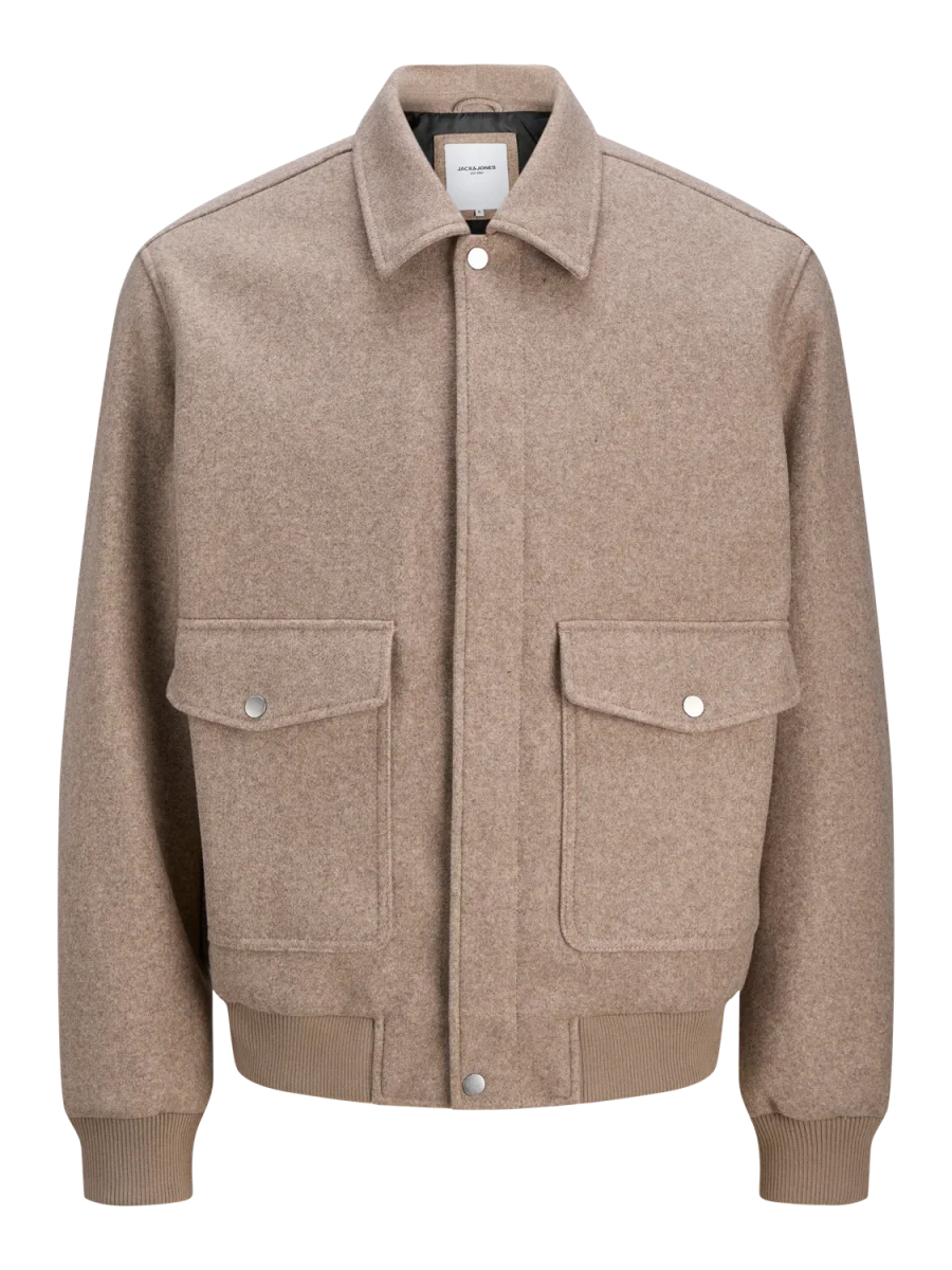 CAMPERA BOMBER SHANE - Greige