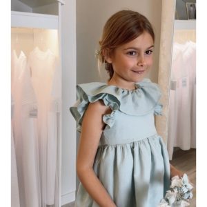 Vestido Adri Lino Verde