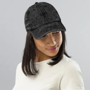 Gorra sarga algodón vintage