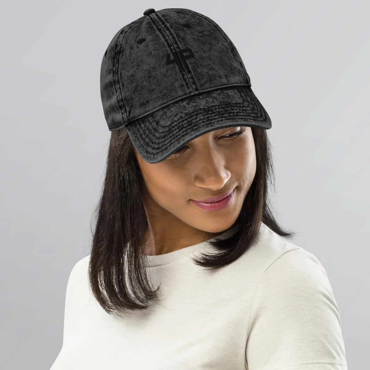 Gorra sarga algodón vintage