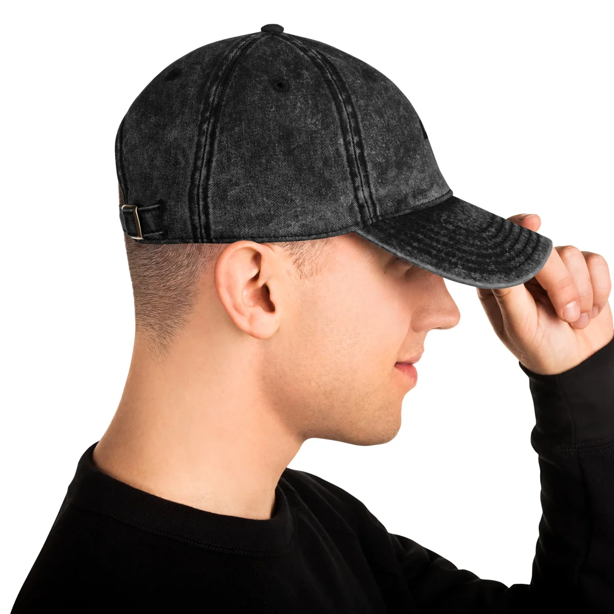Gorra sarga algodón vintage - Imagen 3