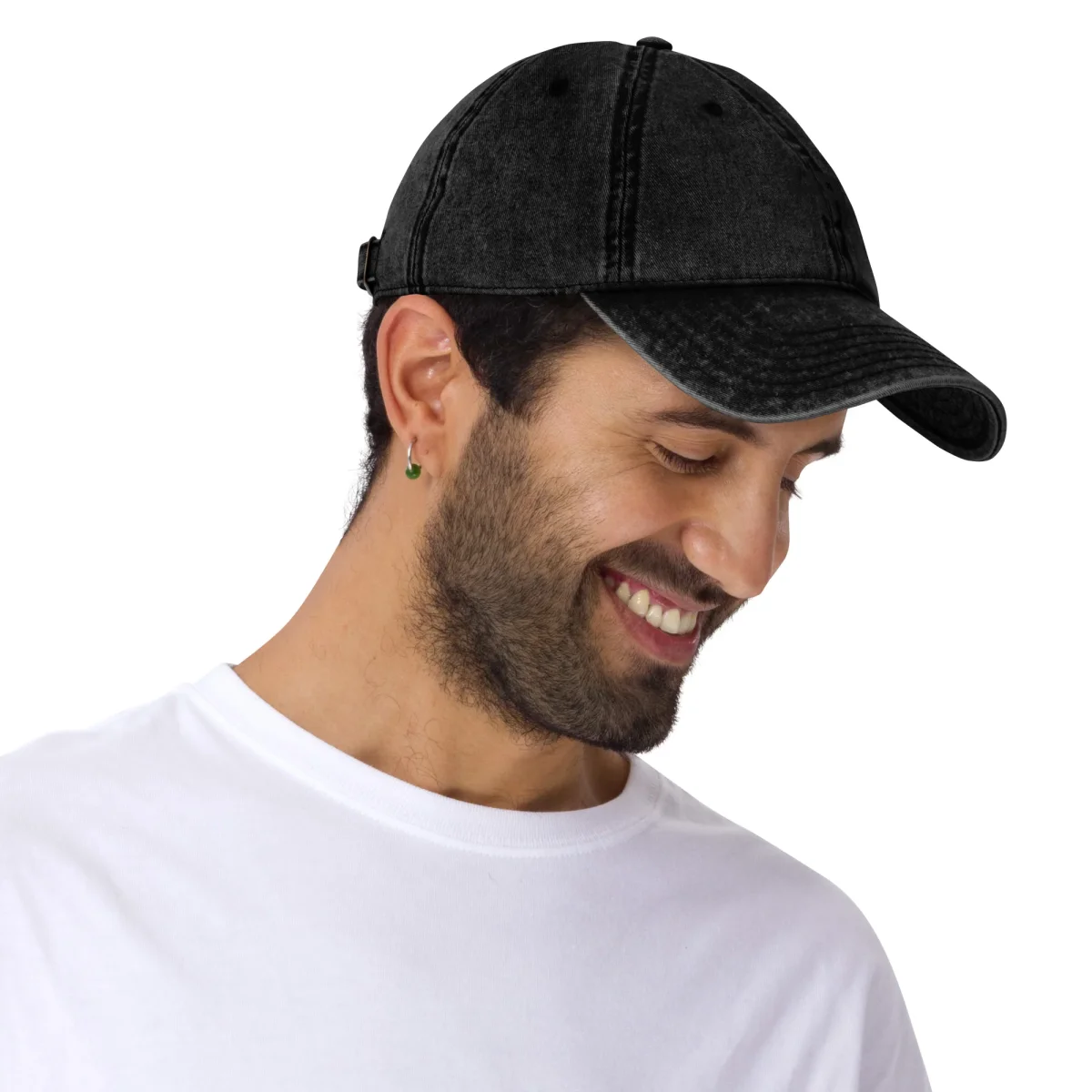 Gorra sarga algodón vintage - Imagen 4