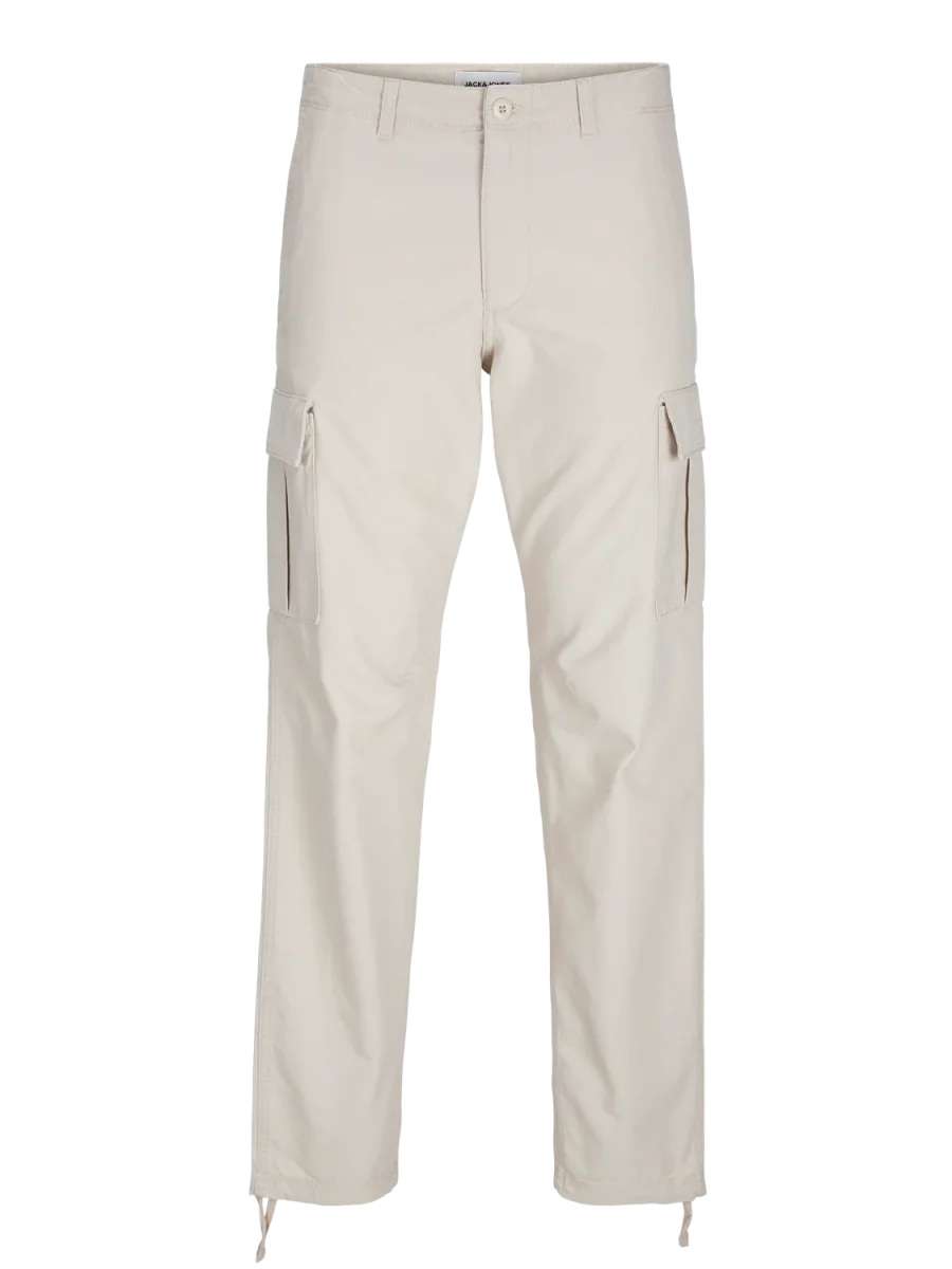PANTALÓN CARGO RELAXED TIRO MEDIO BARKLEY - Moonbeam - Imagen 2