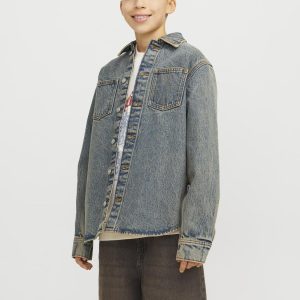 SOBRECAMISA CLÁSICA DE JEAN HENRY JNR - Faded Denim