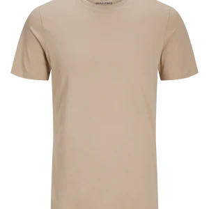 CAMISETA BÁSICA REGULAR MANGA CORTA ORGANIC - Crockery Detail:SLIM