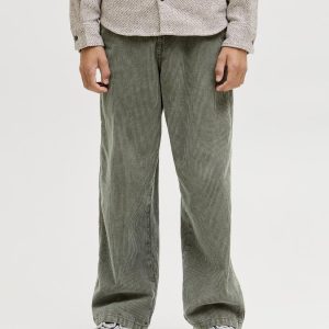 PANTALÓN DE PANA WIDE TIRO MEDIO ALEX JNR - Crocodile