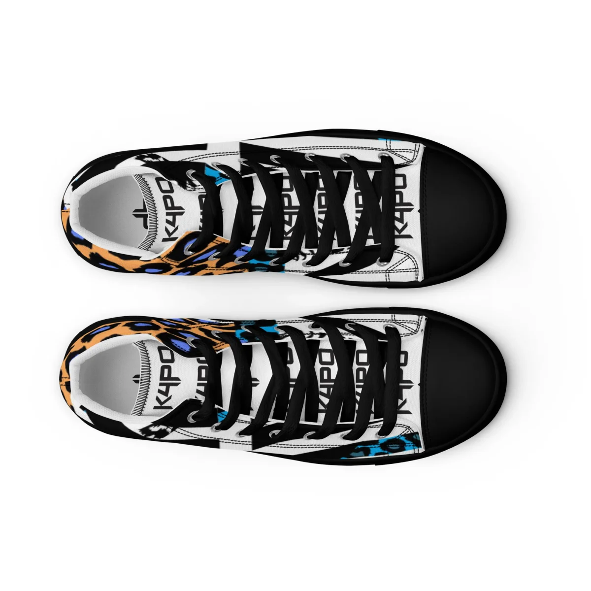 Zapatillas de caña alta para mujer - Leopard 324 - Imagen 4