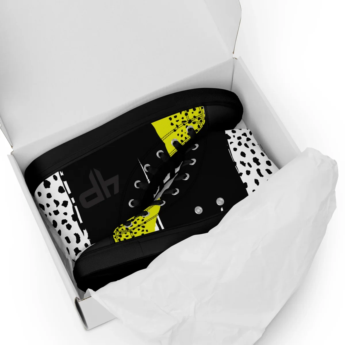 Zapatillas de lona de caña alta para mujer - Imagen 4