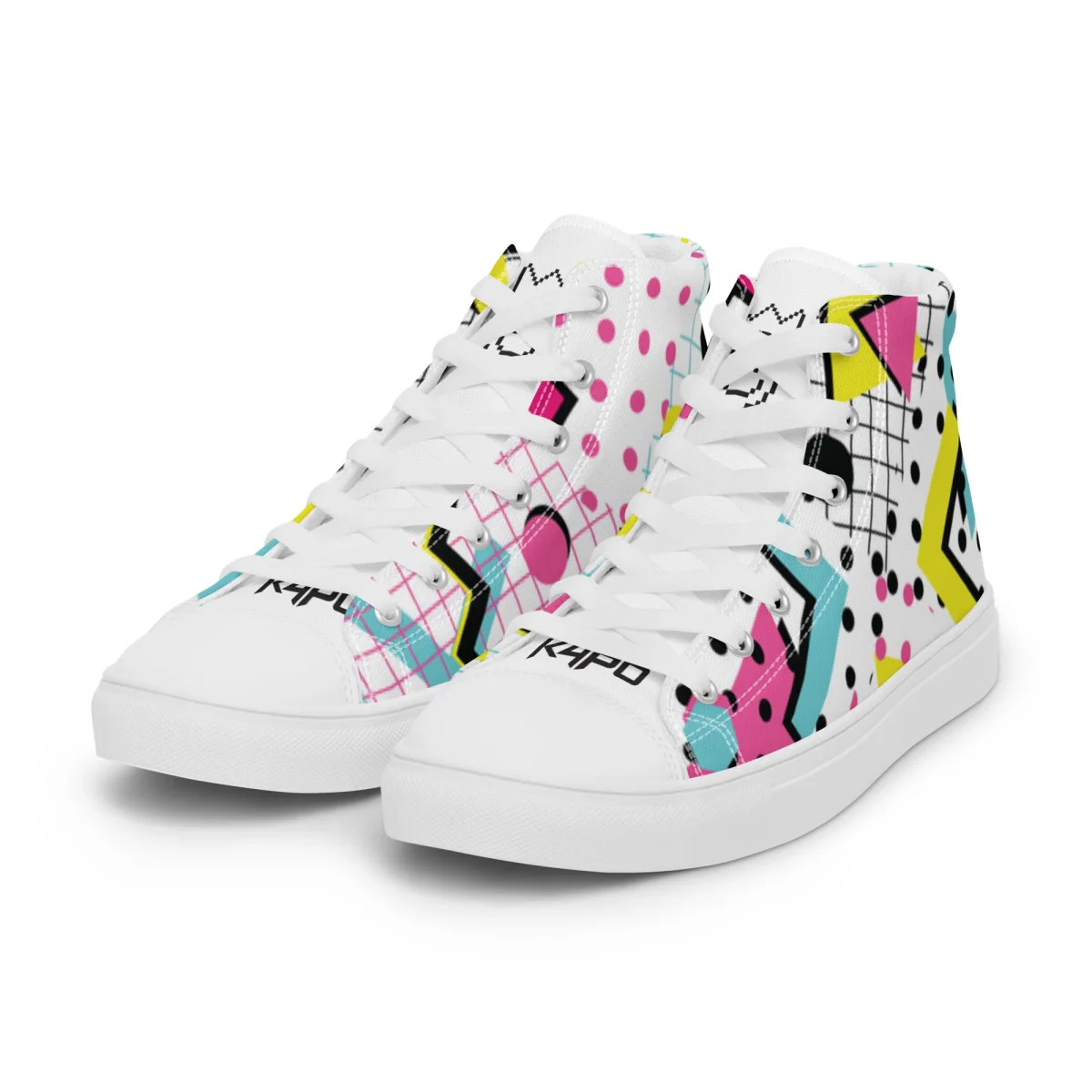Zapatillas de lona de caña alta para mujer - Imagen 5