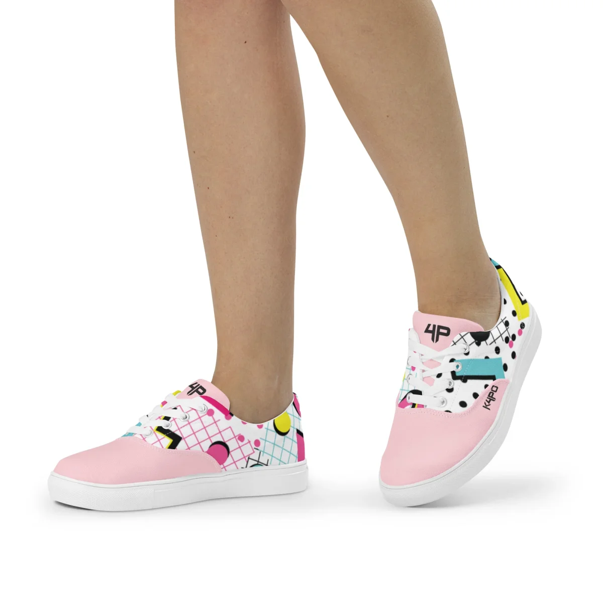 Zapatillas con cordones para mujer - DIV 2402 - Imagen 4