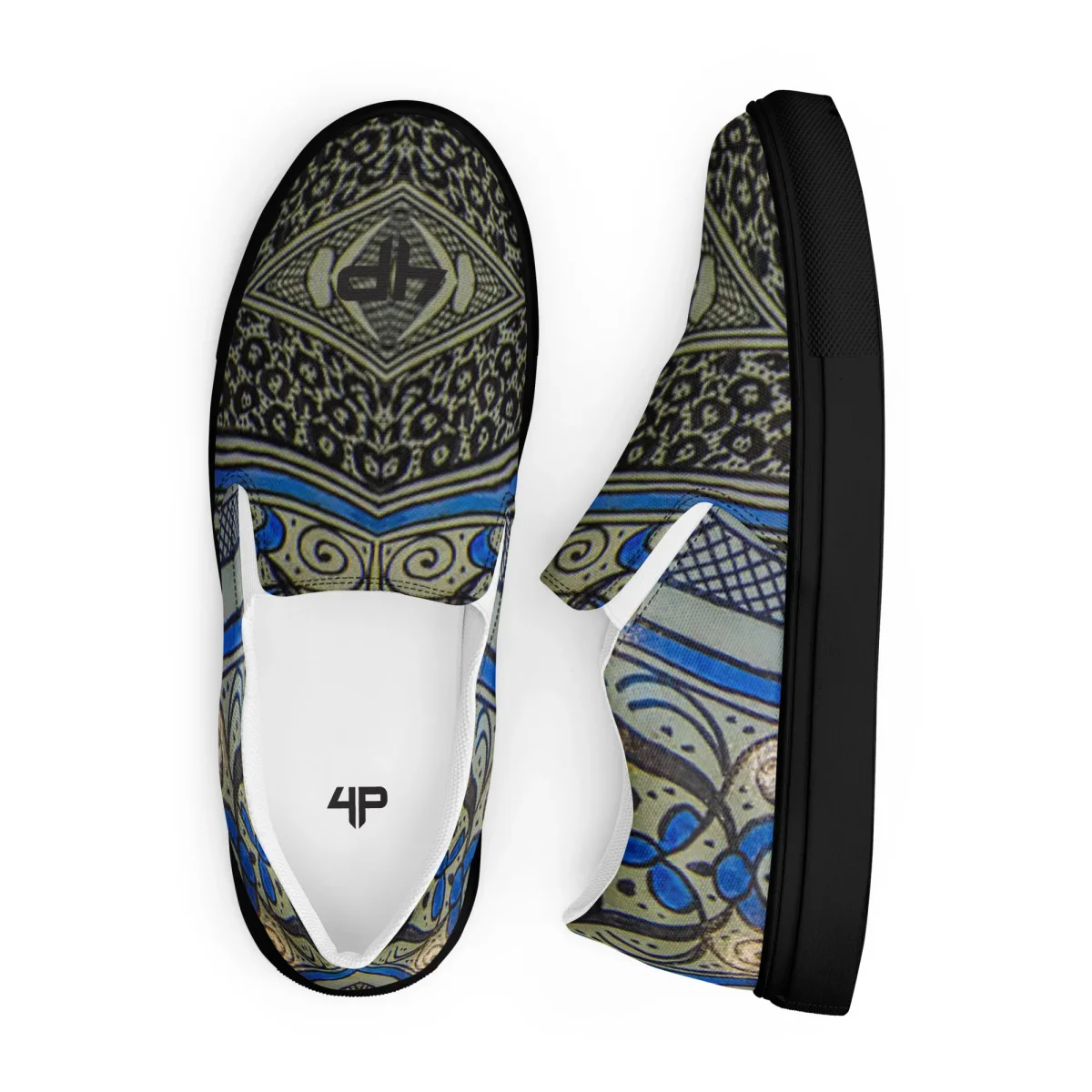 Zapatillas sin cordones para mujer - Barroco 0905