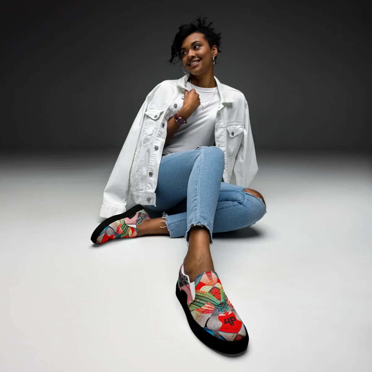 Zapatillas sin cordones para mujer - Joy 901 - Imagen 3