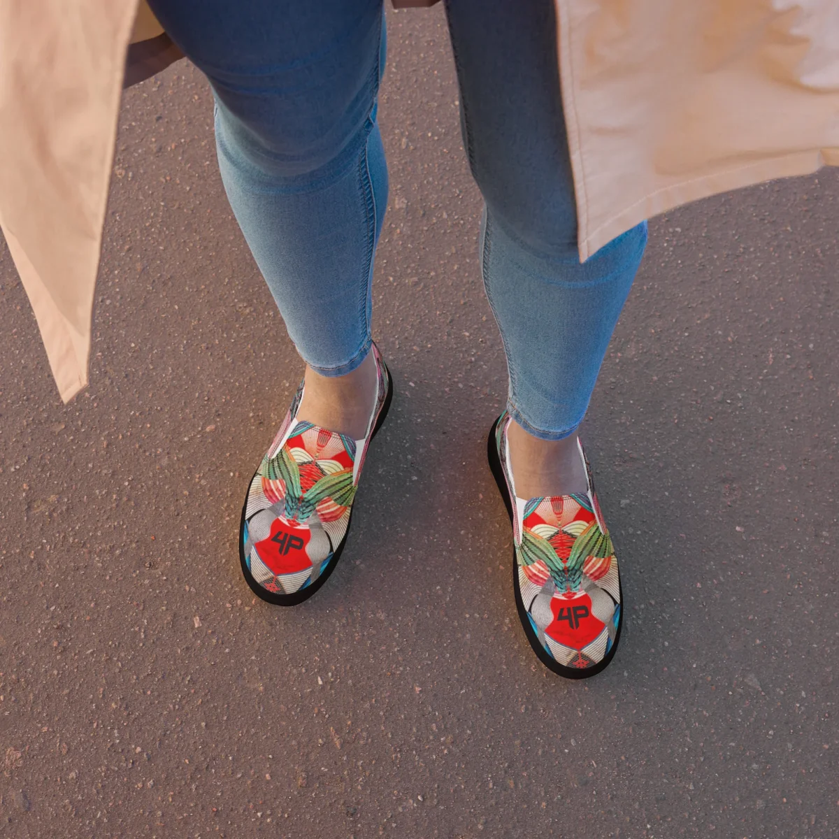 Zapatillas sin cordones para mujer - Joy 901 - Imagen 5